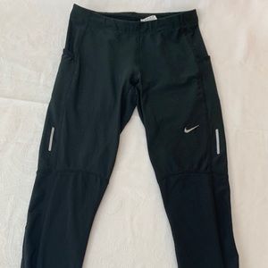 Nike Dry-Fit Running Pants Size M - Black